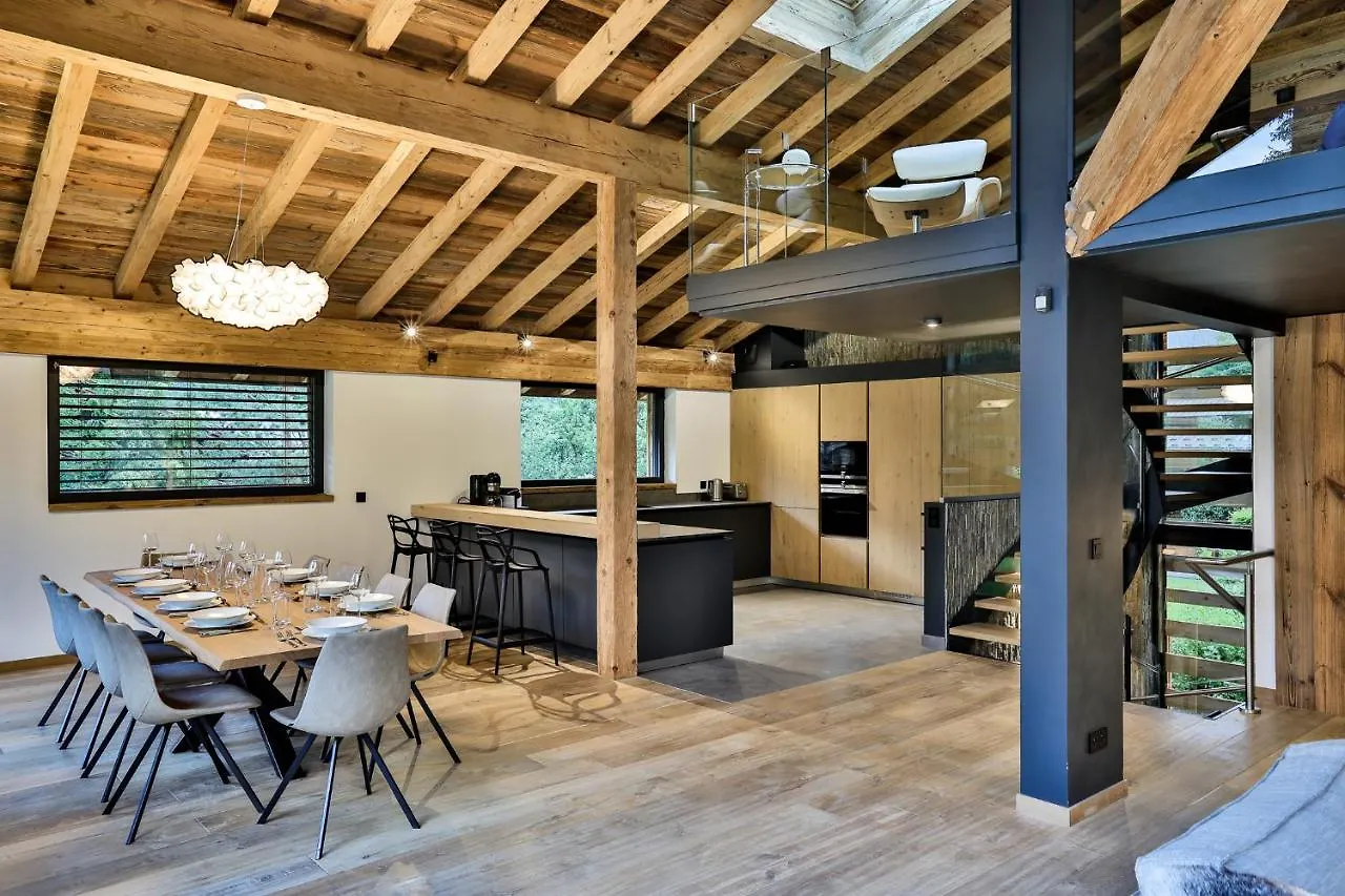 Black Stone Chalet Villa Chamonix