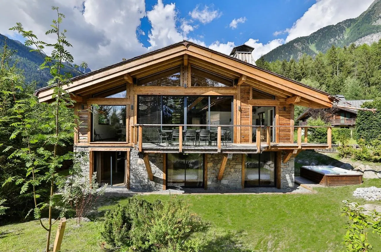 Black Stone Chalet Villa Chamonix